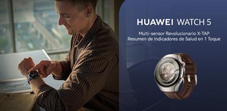 Descubre las características principales del HUAWEI Watch 5