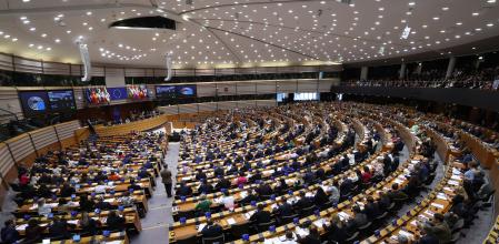 Imagen del Parlamento europeo en Bruselas&nbsp;