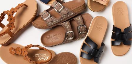 Sandalias Skechers para ir cómoda y estilosa en verano a muy buen precio en Amazon