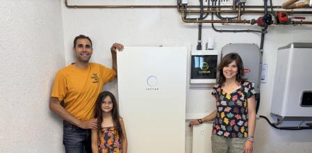 Batería de una instalación solar fotovoltaica