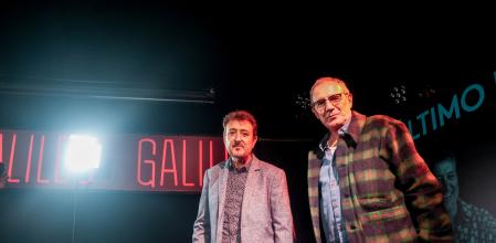 Los cantantes Manolo García y Quimi Portet&nbsp; del Último de la Fila