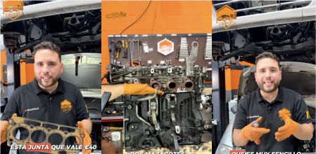 La mano de obra encarece esta avería