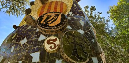 Monumento de la avenida Aragó de Sant Fost de Campsentelles.