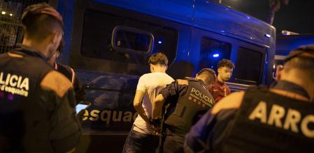 Identificaciones de los Mossos d’Esquadra en Barcelona