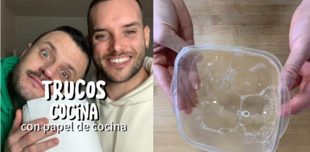 Cinco trucos con papel de cocina que nos sacan de un apuro.