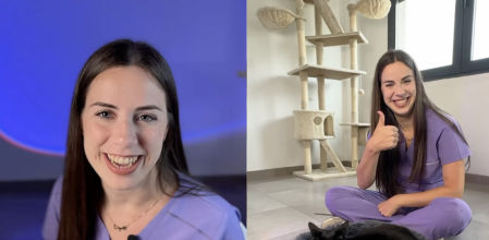 Raquel Pavo, veterinaria: “Decidí cambiar la rutina de mi gata y fue la mejor decisión que pude tomar”