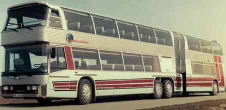 El Jumbocruiser qusio revolucionar el transporte de pasajeros por carretera en los años 70, pero no lo consiguió&nbsp;