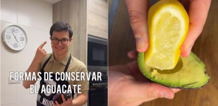 Un cocinero revela el truco para que los aguacates no se vuelvan marrones.