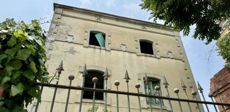 Exterior del cuartel de la Guardia Civil de Sabadell