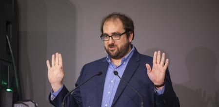 INAUGURACION DE LA PLANTA DE WALLBOX EN LA ZONA FRANCA. ENRIC ASUNCIÓN, CEO DE WALLBOX EN EL ACTO INAUGURAL