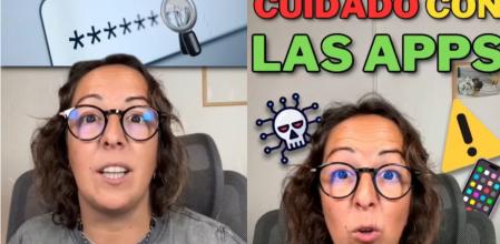 Una experta en tecnología avisa de los peligros de los permisos en el móvil.