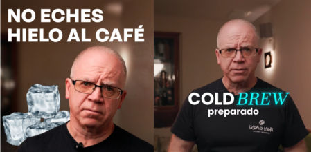 Un barista señala el error que se comete con el café en verano.