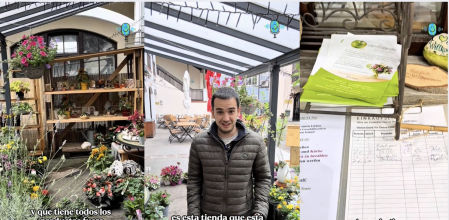 Dejas el dinero en un buzón y apuntas qué has comprado