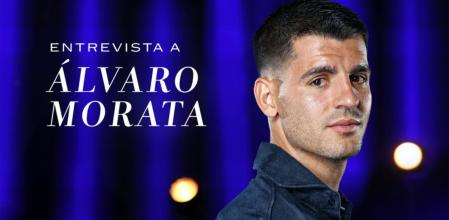 Álvaro Morata ofrece una entrevista en exclusiva a Movistar Plus+