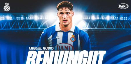 Miguel Rubio, nuevo jugador del Espanyol.