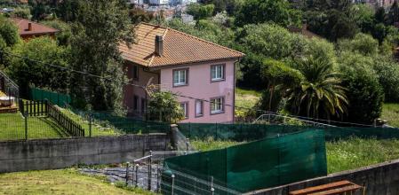 La casa donde los menores pasaron cuatro años encerrados.