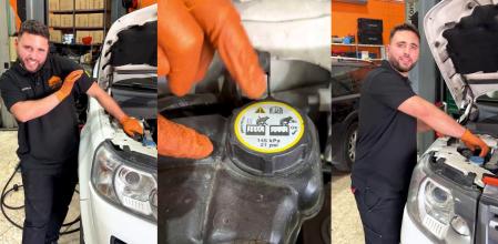 ¿Por qué el tapón del refrigerante tiene tantas advertencias? Juan José, de Talleres Ebenezer, nos lo explica.