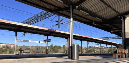 Estación de la línea R8 de Rodalies en Rubí