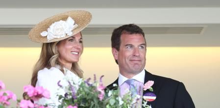Harriet Sperling y Peter Phillips en el Royal Ascot el pasado mes de junio.&nbsp;