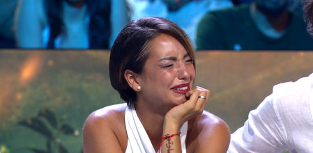 Anita se rompe en el plató de 'Supervivientes'