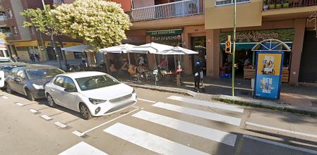 El paso cebra con control semafórico donde fue atropellada la anciana .