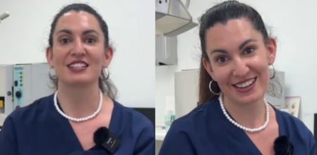 María Jesús, podóloga: ''Cuando estás parado el cuerpo está luchando todo el tiempo para mantener el equilibrio y eso hace que tengas una contracción constante en las piernas y en los pies''