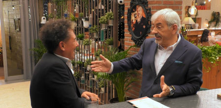 Roberto y Carlos Sobera en 'First Dates'