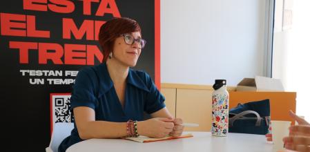 La portavoz de Compromís en el Congreso, Àgueda Micó.