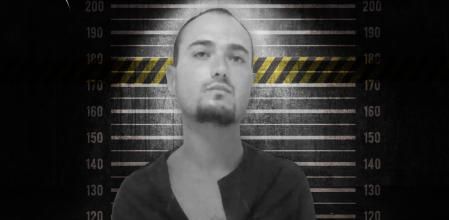 Pedro Lozano, 'el Rambo de Requena', con el aspecto que tenía tras su detención 