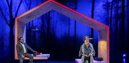 Silvia Marsó y Abel Folka Clavells, de Emma Riverola, en el teatro Goya&nbsp;