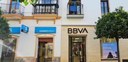 Oficinas del Sabadell y del BBVA