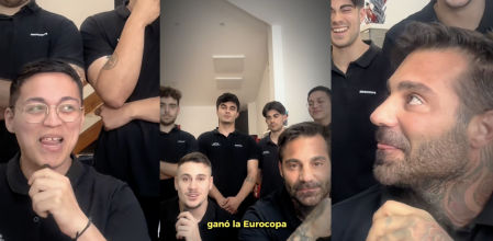 Compartieron un momento de sinceridad