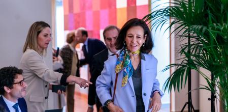 La presidenta del Santander, Ana Botín