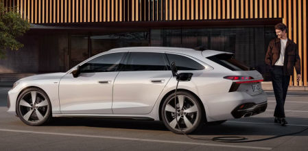 El Audi A6 Avant e-hybrid tiene una autonomía eléctrica de hasta 105 km de autonomía