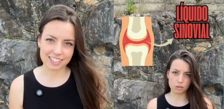 Laura Pinillas, bióloga, explica que ese sonido al estirar los dedos es una simple burbuja de gas explotando