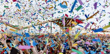 Assistents a l’última edició del Primavera Sound, que cada any se celebra al parc del Fòrum