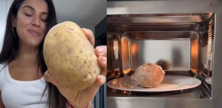 Una experta en gastronomía revela cómo preparar patata cocida en cinco minutos.