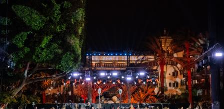 Un momento del recital