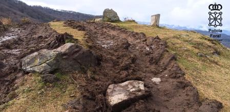 El crómlech 'Pagolletako Gaña' es Bien Cultural de Interés .