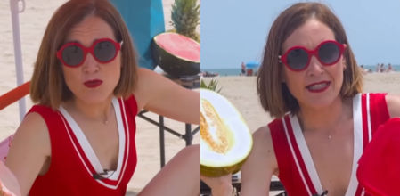 Boticaria García, nutricionista: ''Si eres de los que corta la sandía en la playa, ten cuidado porque si no llevas nevera la cosa puede acabar en diarrea''