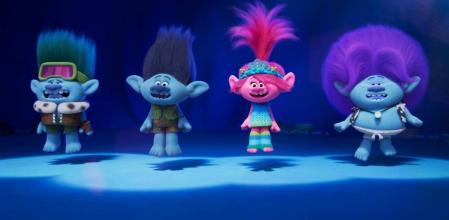 Puedes ver las tres películas de Trolls en Movistar Plus+