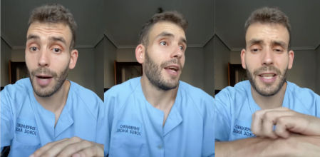 Jorge Ángel, enfermero