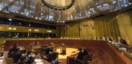 Una vista ante el Tribunal de Justicia de la UE (TJUE) en la Gran Sala
