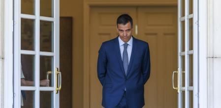 El presidente del Gobierno, Pedro Sánchez, esta semana en la Moncloa&nbsp;