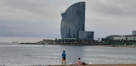 La playa de la barcelonera, escenario de la última muerte por ahogamiento