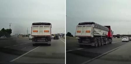 La doble infracción que comete un camionero en una autovía en dirección a Getafe y que indigna a muchos: “Algunos no son conscientes de lo que llevan”