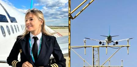 Savina Paül, piloto de avión, 30 años: “El mejor aterrizaje no es el más suave, es el que toca de manera firme dentro de la zona segura para frenar y no quedarse corto ni largo en la pista”