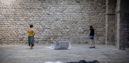 17 - 07 - 2025 / Barcelona / Nuevas exposiciones de Milena Rossignoli i Heidi Valda en La Capella / Foto: Llibert Teixidó instalacion Milena Rossignoli
