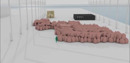 Hangar 12 del puerto de Beirut