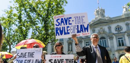 Protesta de jutges i fiscals al juny a Madrid 